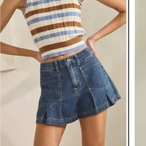 Denim Blue Women's Shorts